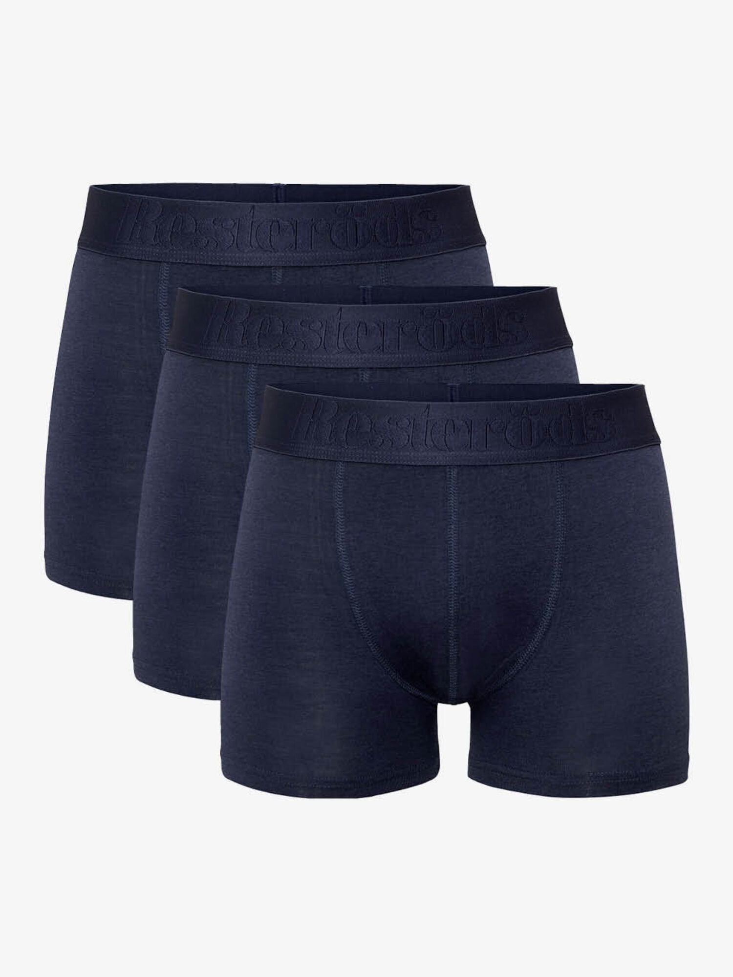Resteröds Gunnar Boxer Organic Bamboo 3-Pack Navy