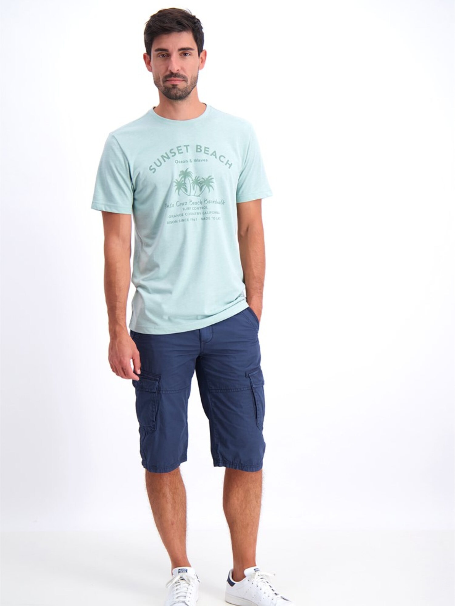 Bison T-shirt 80-400013 Green