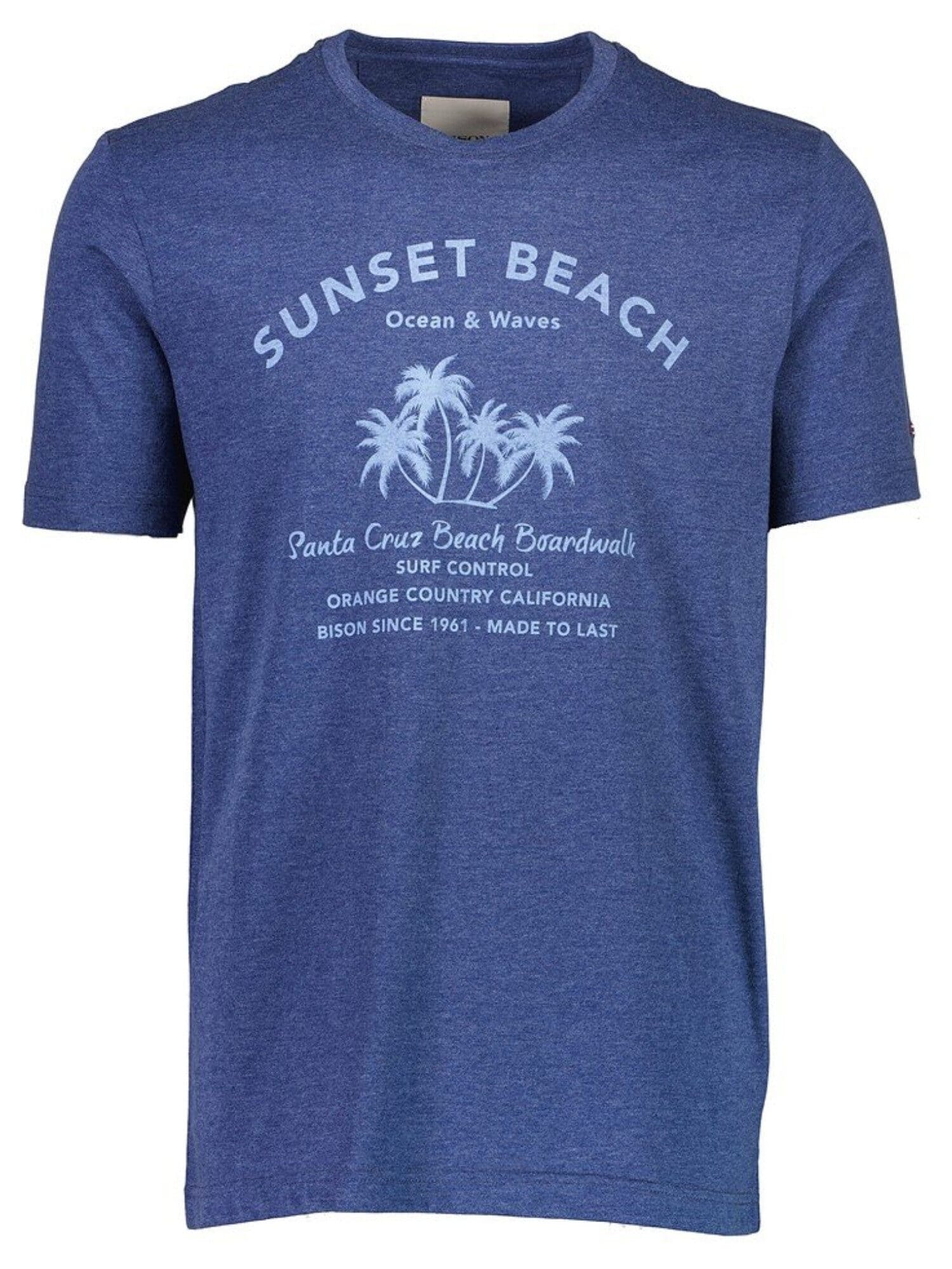Bison T-shirt 80-400013 Navy