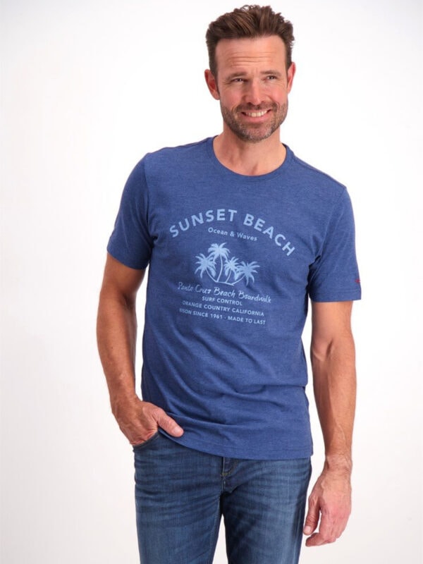 Bison T-shirt 80-400013 Navy