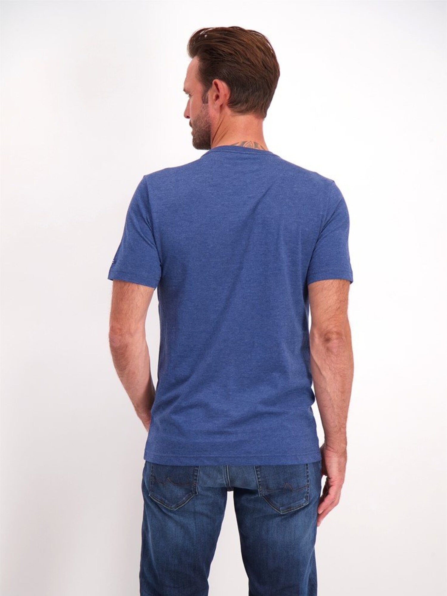 Bison T-shirt 80-400013 Navy