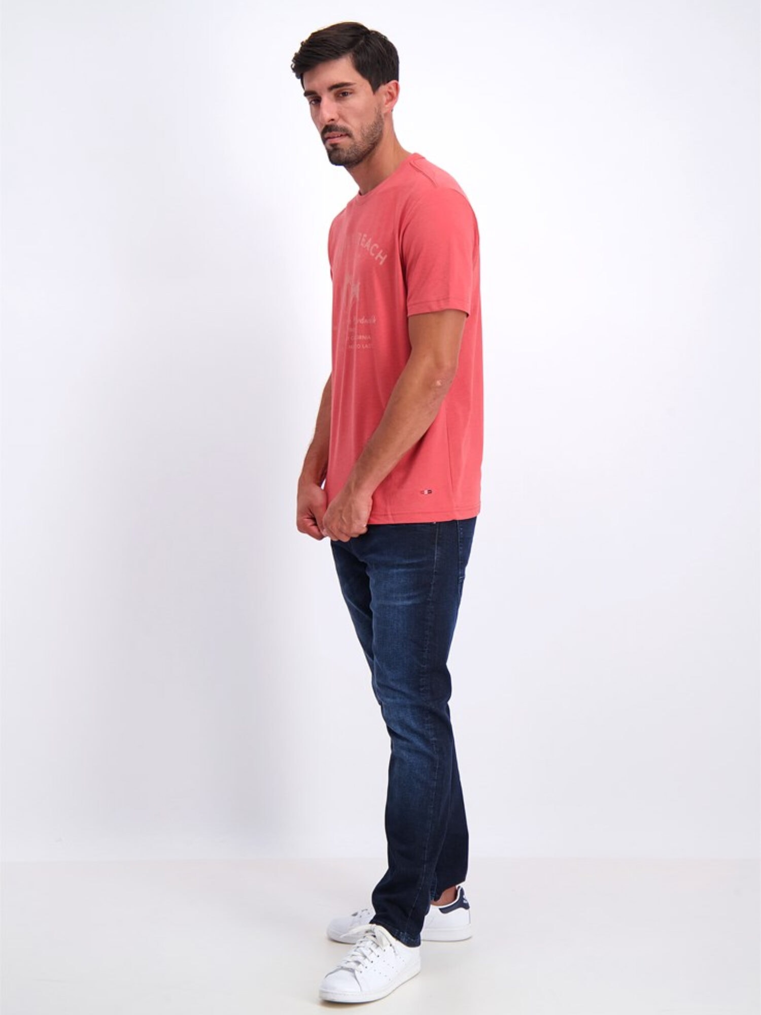 Bison T-shirt 80-400013 Red