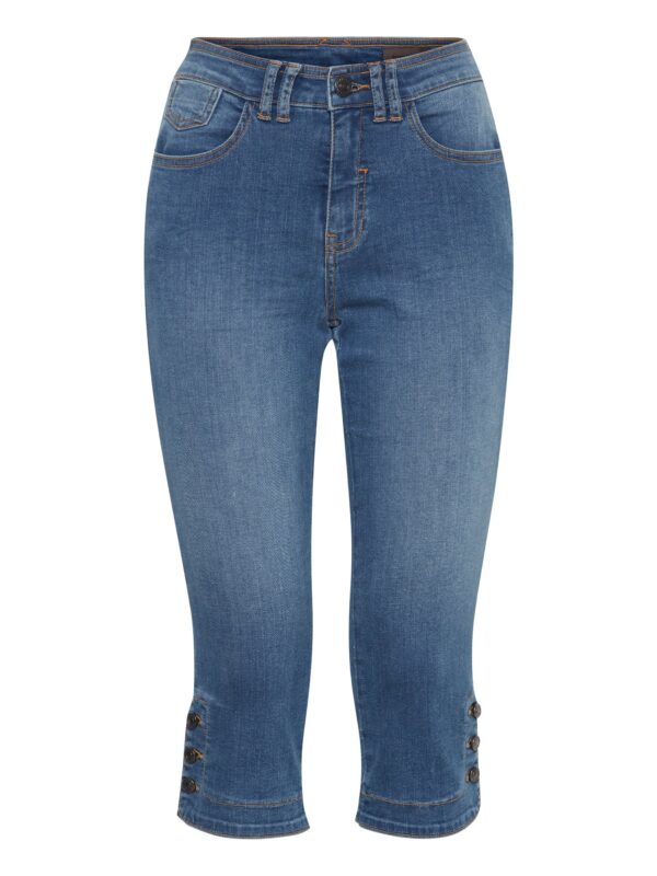 Fransa FRASJEAN 3 Knickers Simple Blue Denim