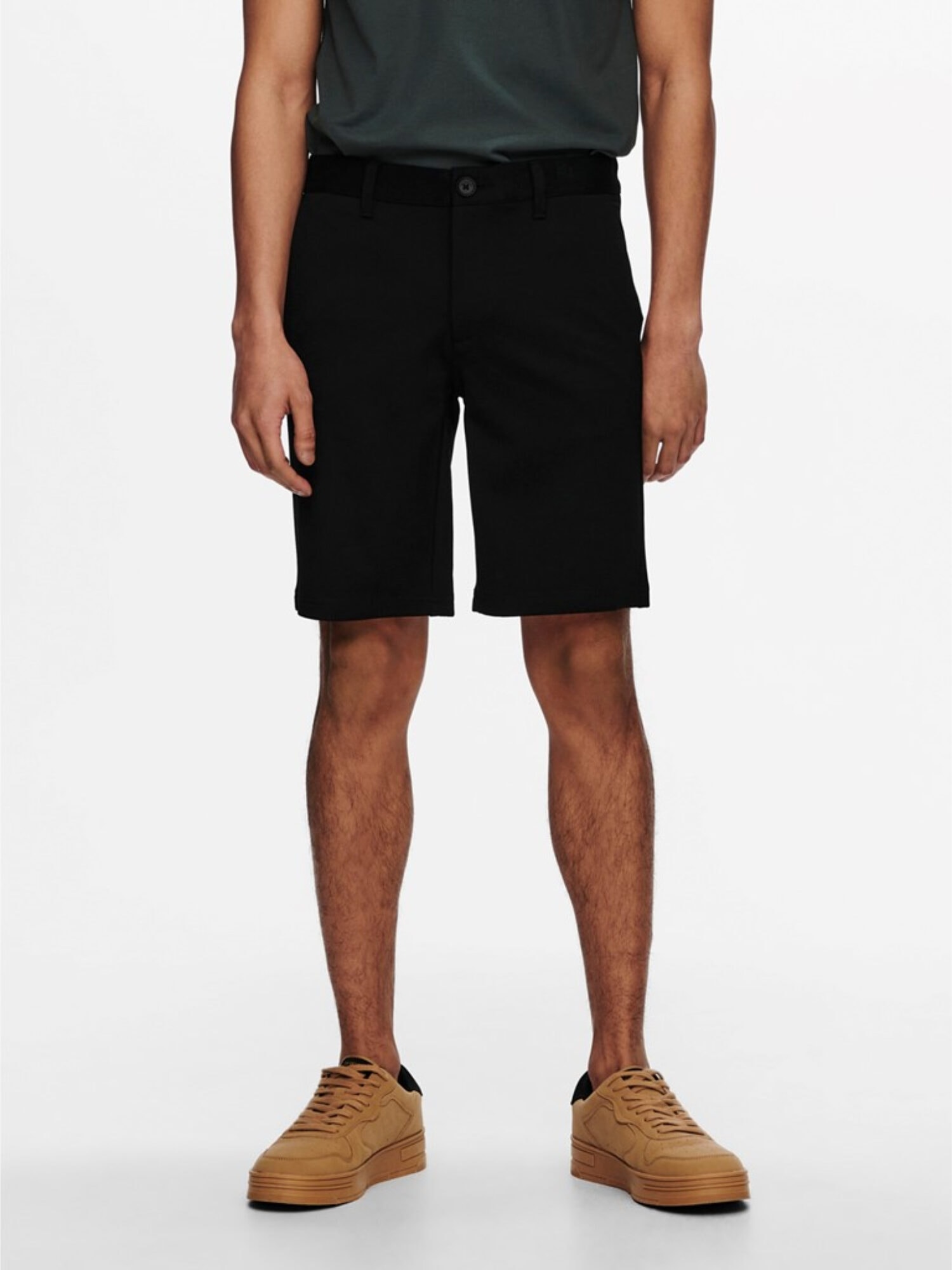 Only & Sons Mark Shorts Black