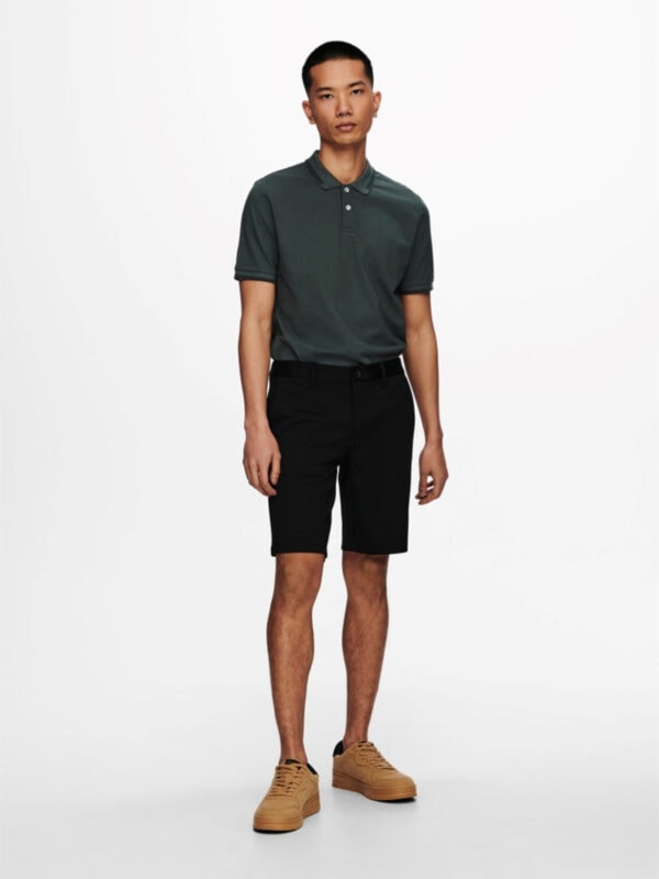 Only & Sons Mark Shorts Black