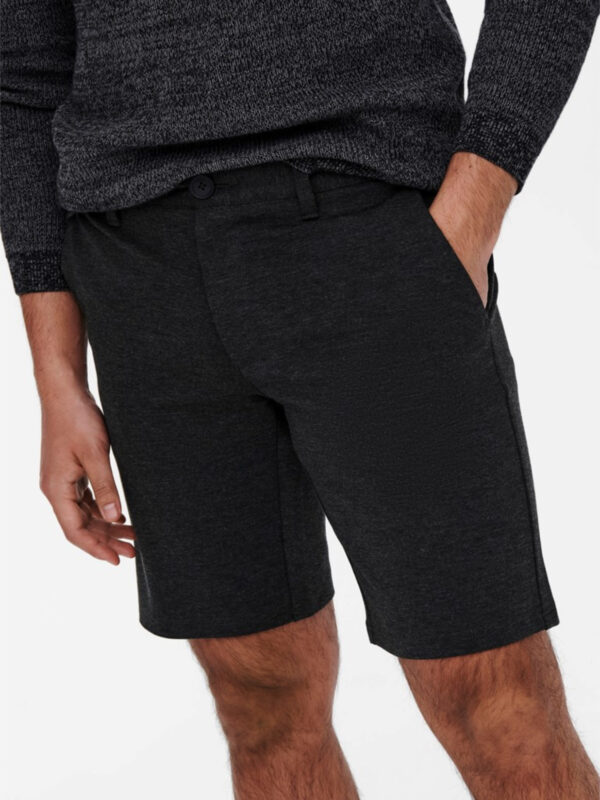 Only & Sons Mark Shorts Dark Grey Melange