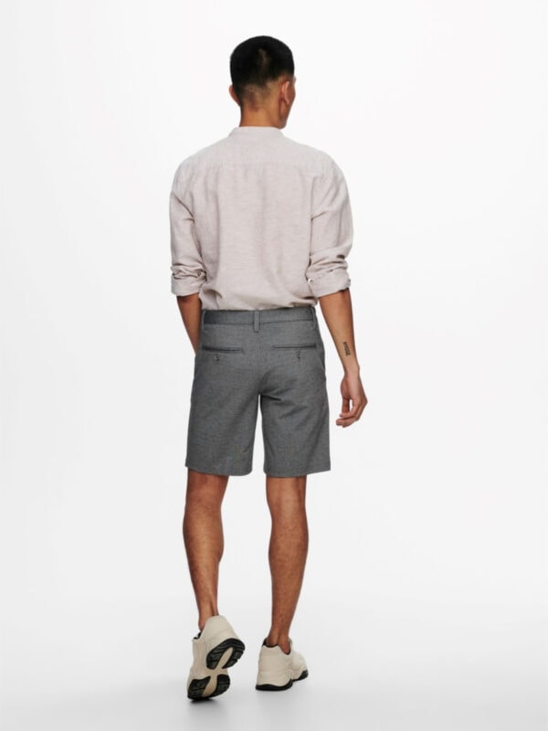 Only & Sons Mark Shorts Medium Grey Melange
