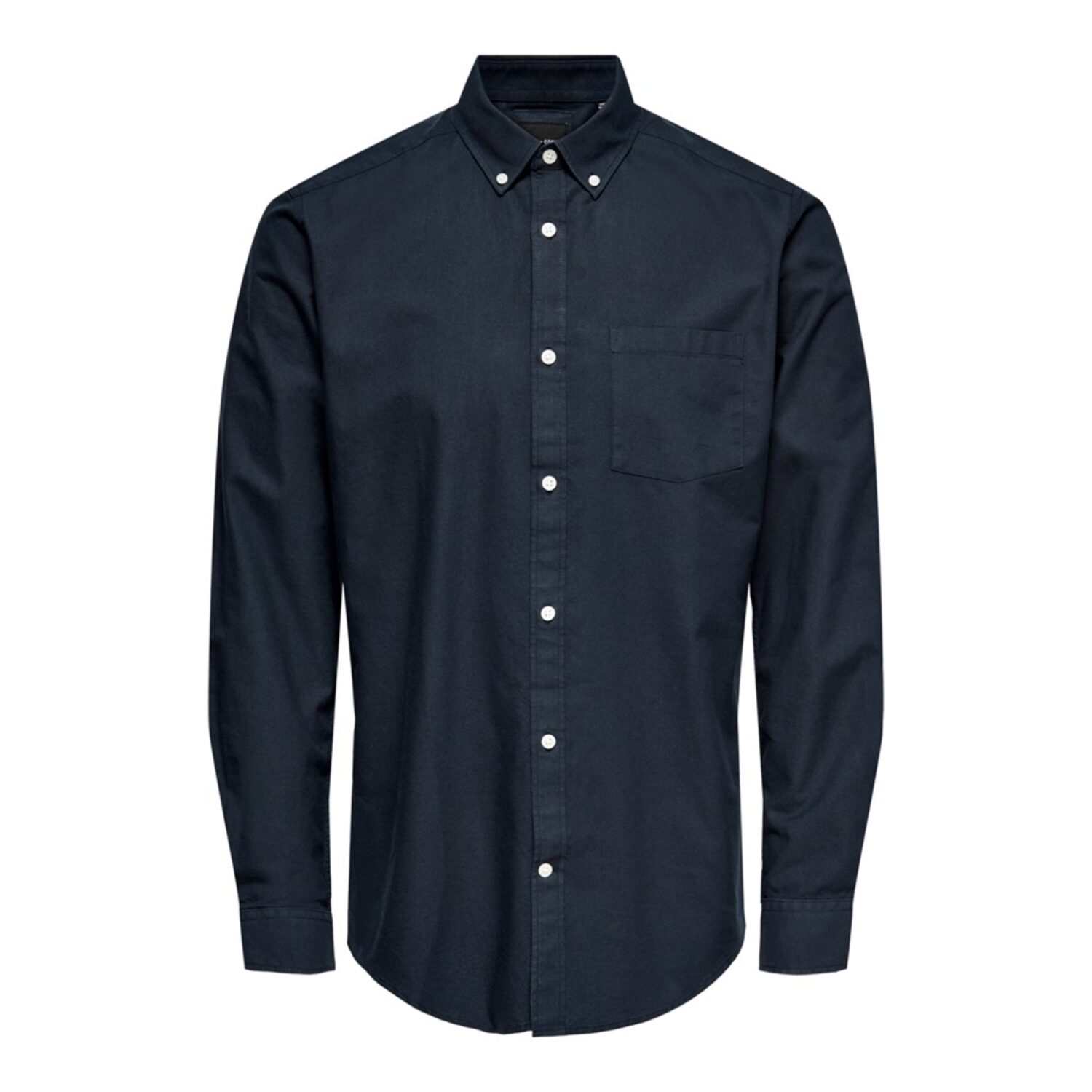 Only & Sons Onsneil Life LS Oxford Skjorte Dark Navy