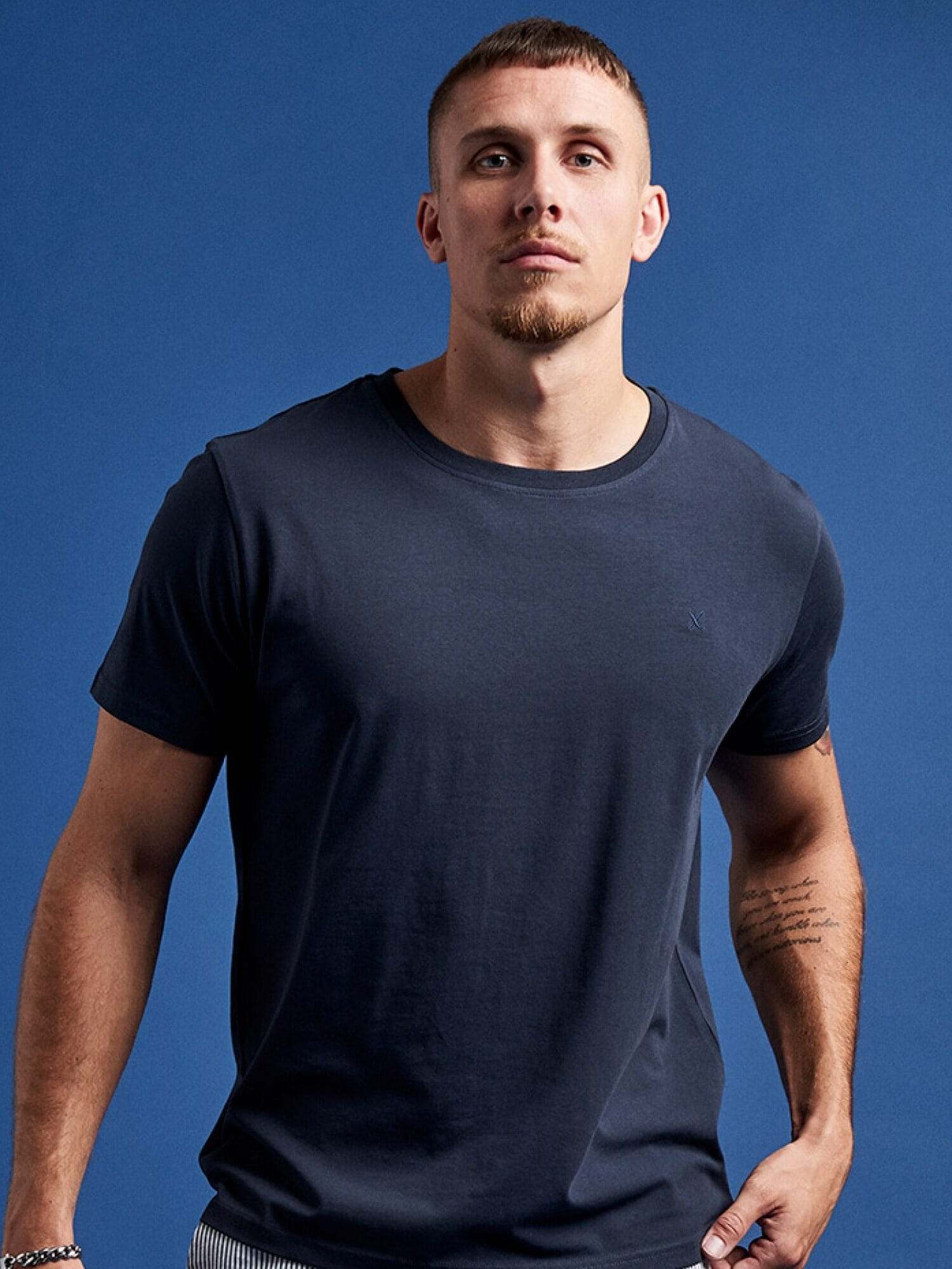 Clean Cut Copenhagen Miami Stretch Tee Navy