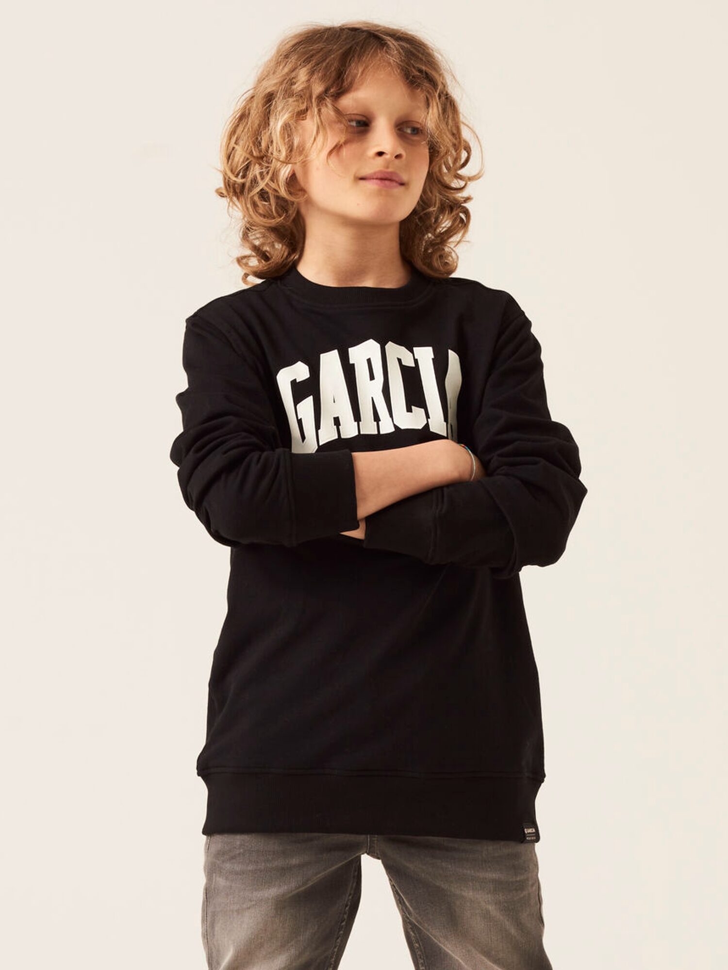 Garcia Sweatshirt Z3027 Sort