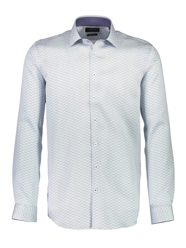 Lindbergh Black 30-242072 Skjorte Blue