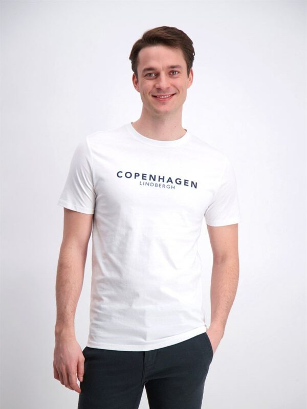 Lindbergh Copenhagen 30-400139 T-shirt White