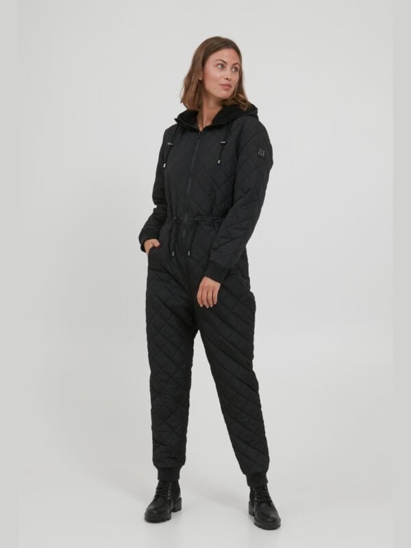 Fransa Onepiece Jumpsuit Black
