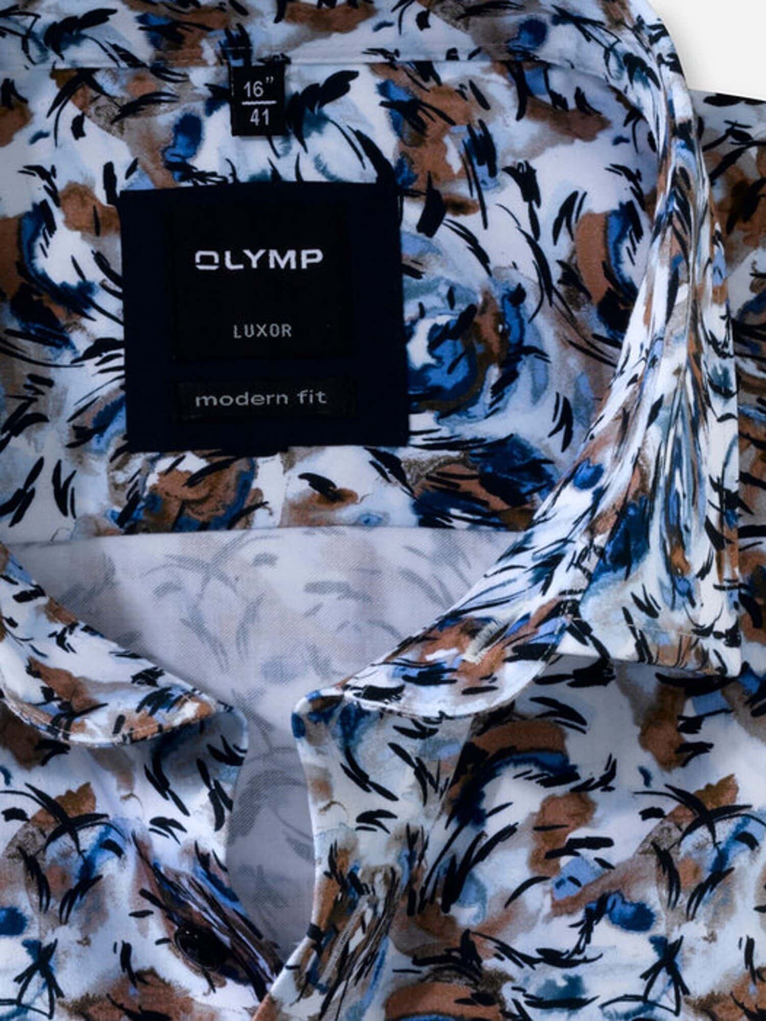 OLYMP Luxor Skjorte 1262-84-28 Brun