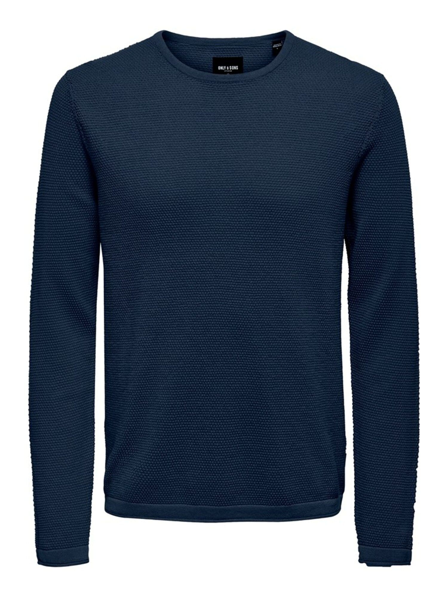 Only & Sons Pullover Panter Life Crew Knit Dress Blues