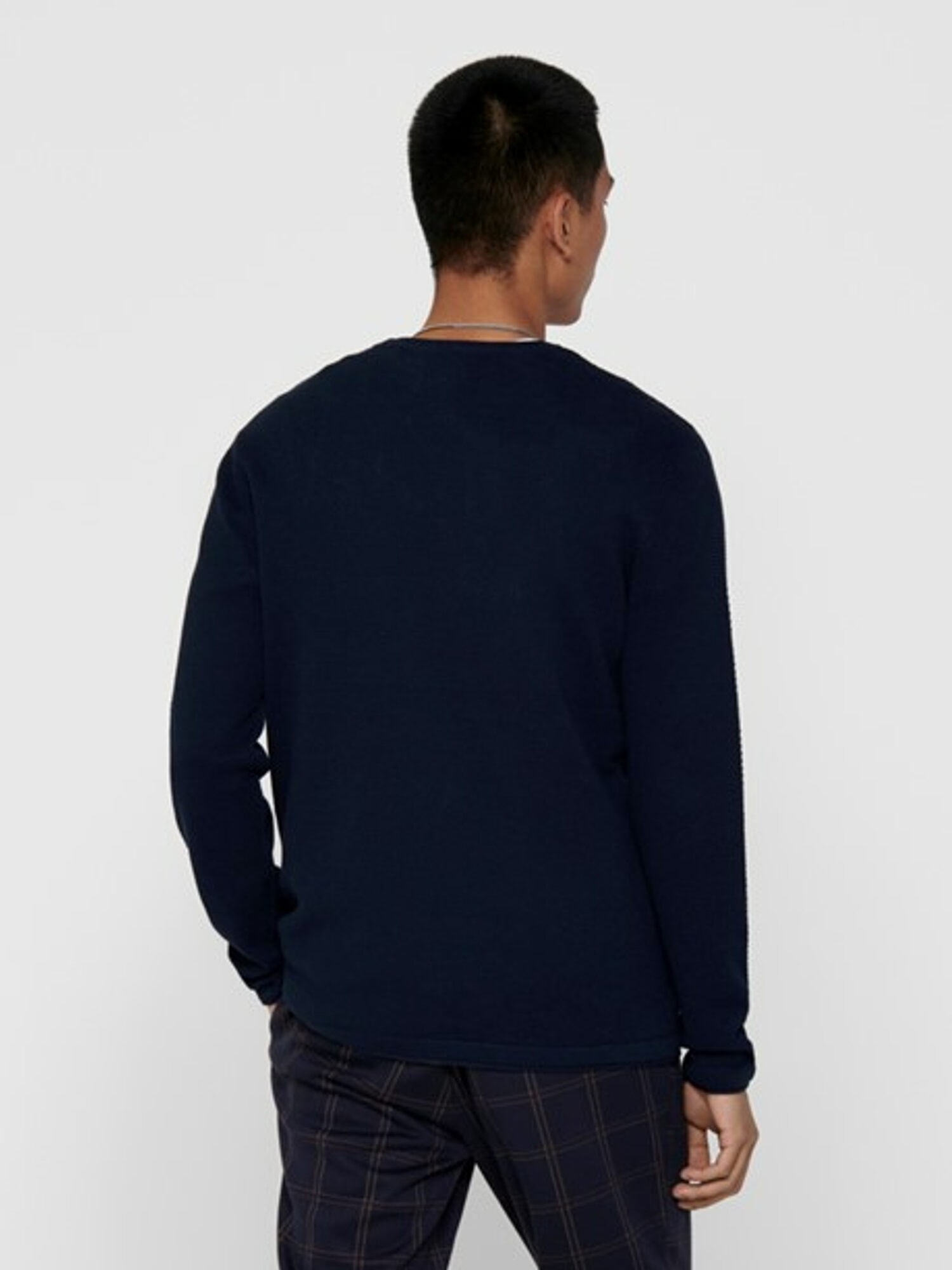 Only & Sons Pullover Panter Life Crew Knit Dress Blues