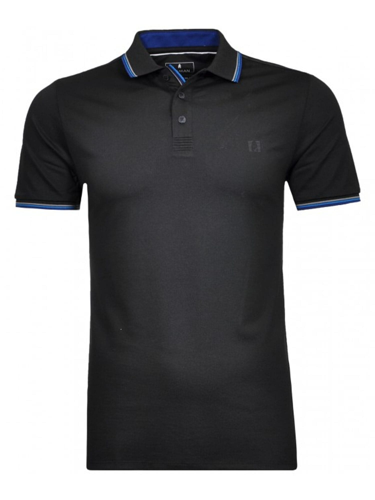 Ragman Polo Keep Dry Black