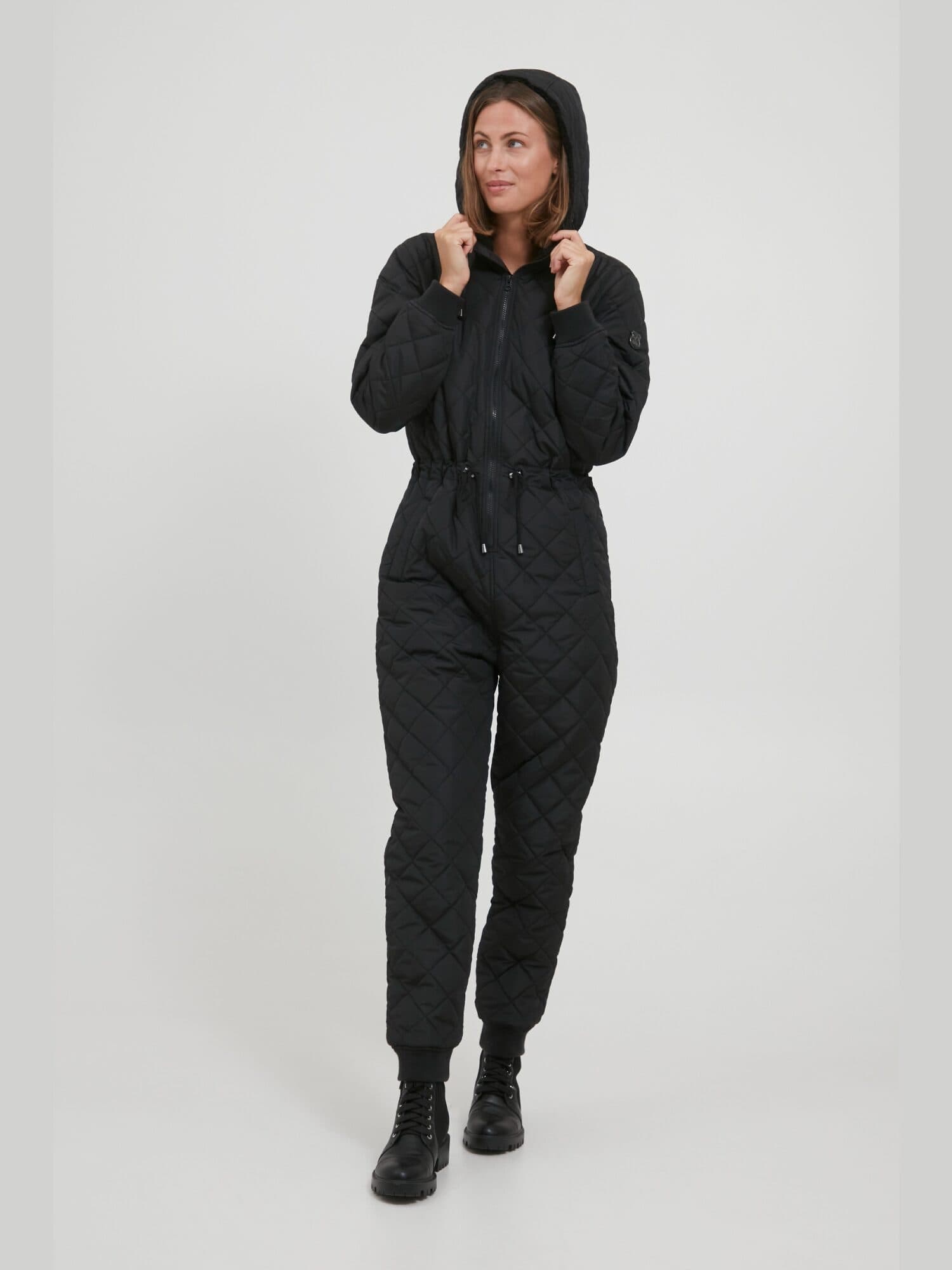 Fransa Onepiece Jumpsuit Black