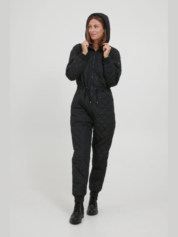 Fransa Onepiece Jumpsuit Black