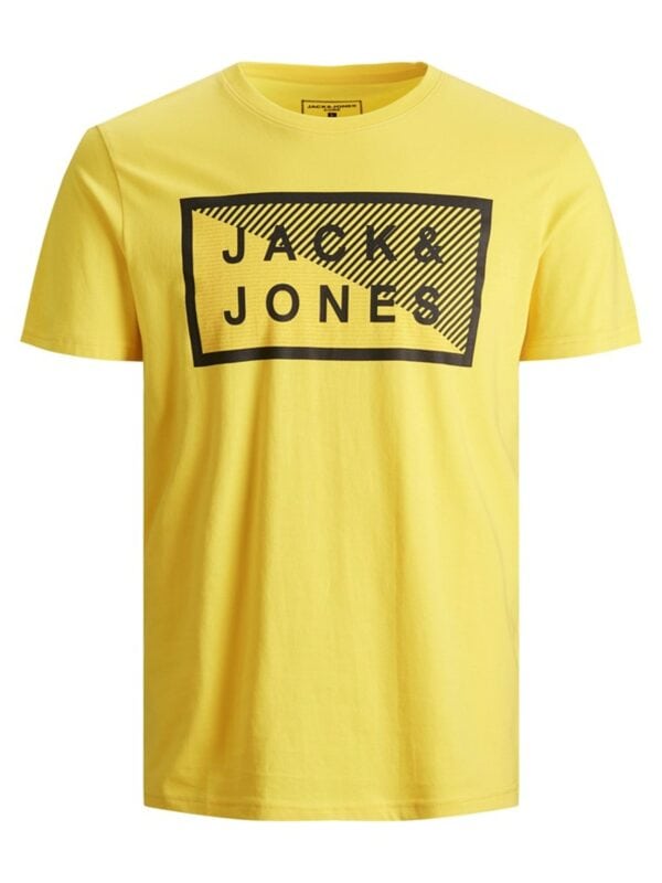 Jack & Jones Junior JCOSHAWN Tee SS Crew Neck LTN JNR Maize