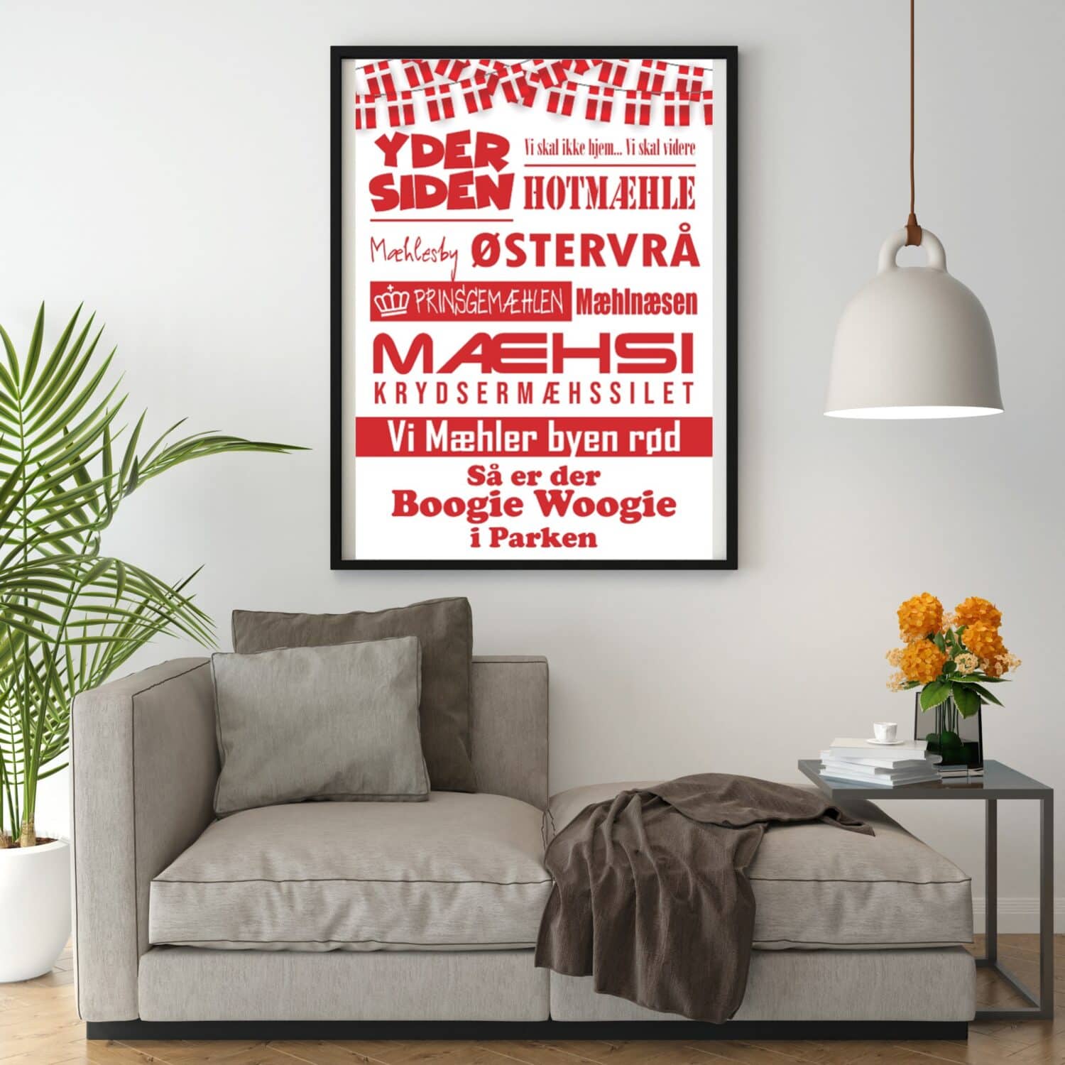 Joakim Mæhle Citatplakat Rød