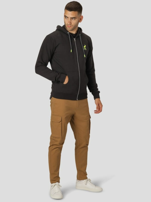 Fat Moose Brady Hood Zip Black