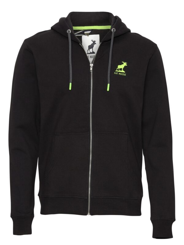Fat Moose Brady Hood Zip Black