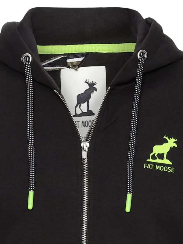 Fat Moose Brady Hood Zip Black