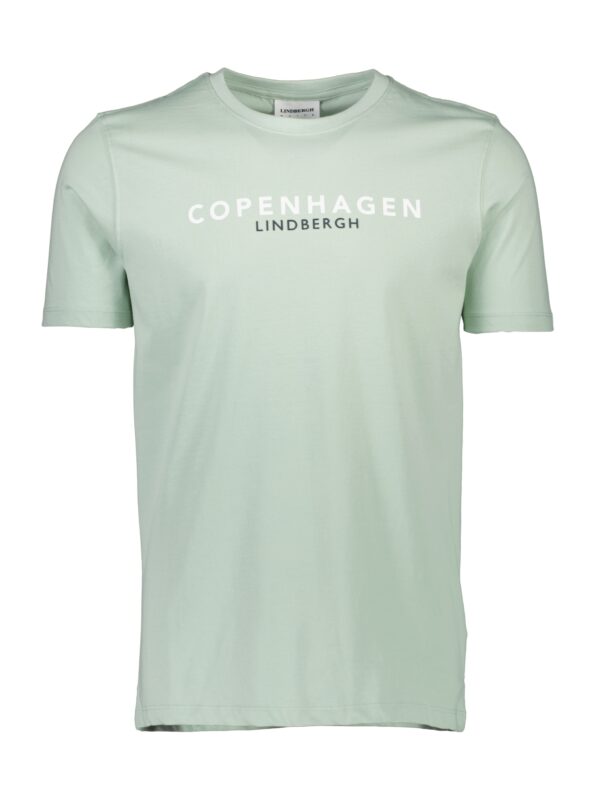 Lindbergh Copenhagen 30-400172 T-shirt Dusty Mint