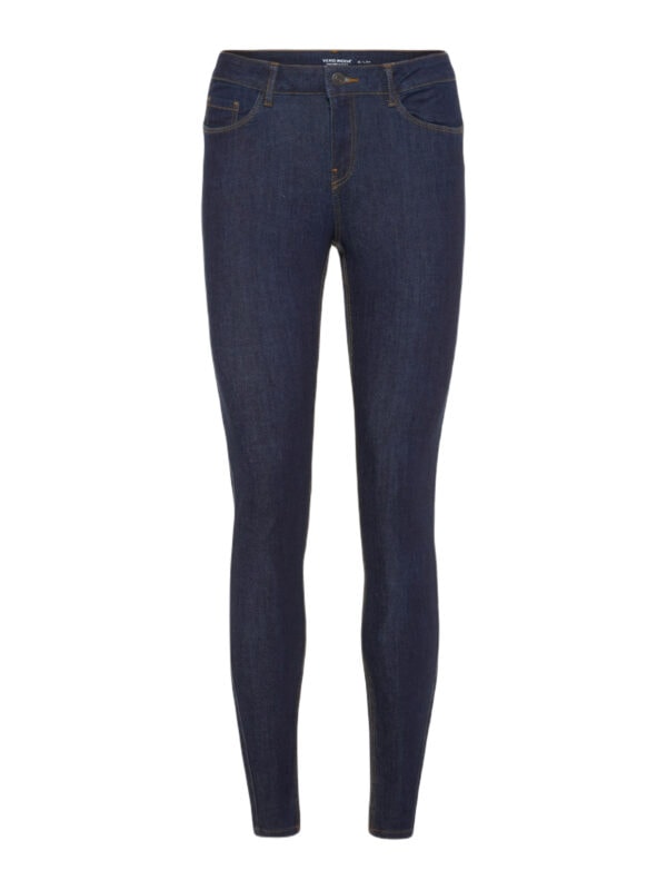 Vero Moda VMSEVEN Shape Up Jeans Dark Blue Denim