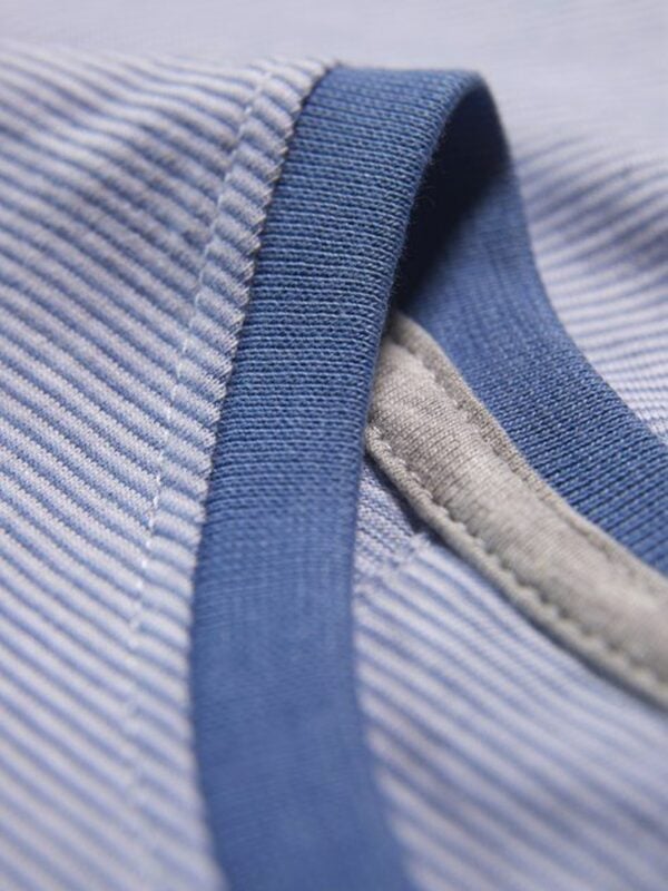 Bison T-Shirt 80-400074 Blue Melange