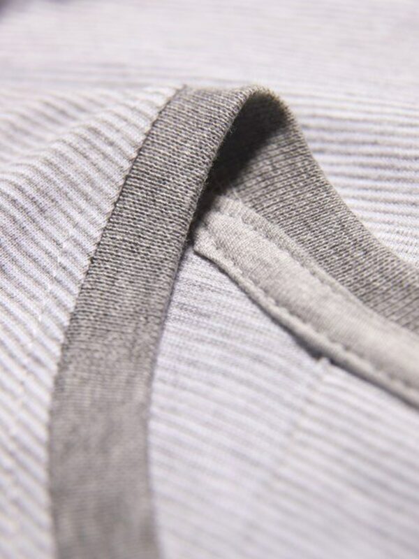 Bison T-Shirt 80-400074 Grey Melange