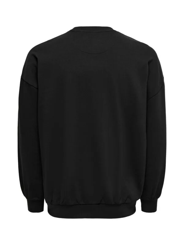 Only & Sons MTV Vintage Crew Neck Sweatshirt Sort