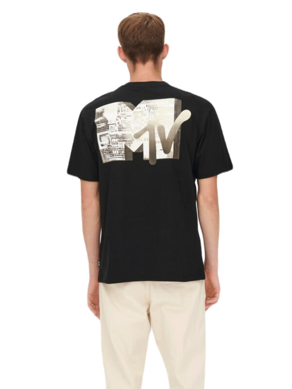 Only & Sons MTV Vintage T-Shirt Sort