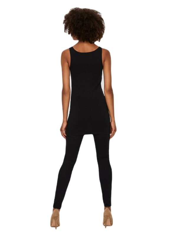 Vero Moda VMMAXI My Soft Long Tank Top Sort
