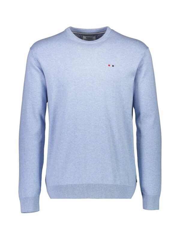 Bison Pullover 80-801024 Light Blue Melange