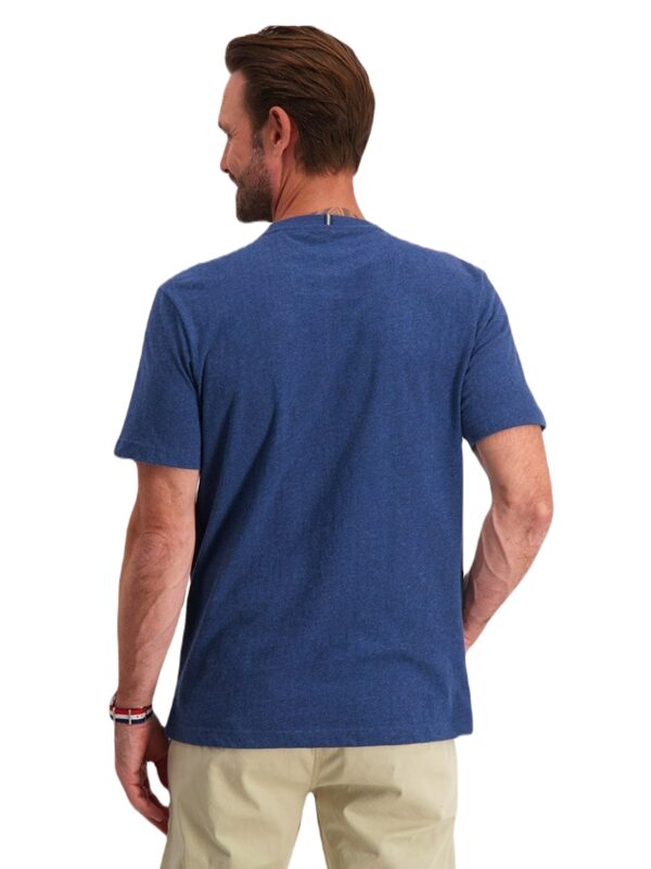 Bison T-Shirt 80-400068 Blue Melange