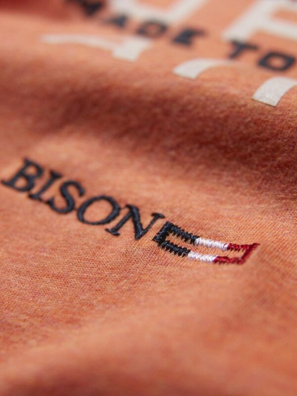 Bison T-Shirt 80-400068 Orange
