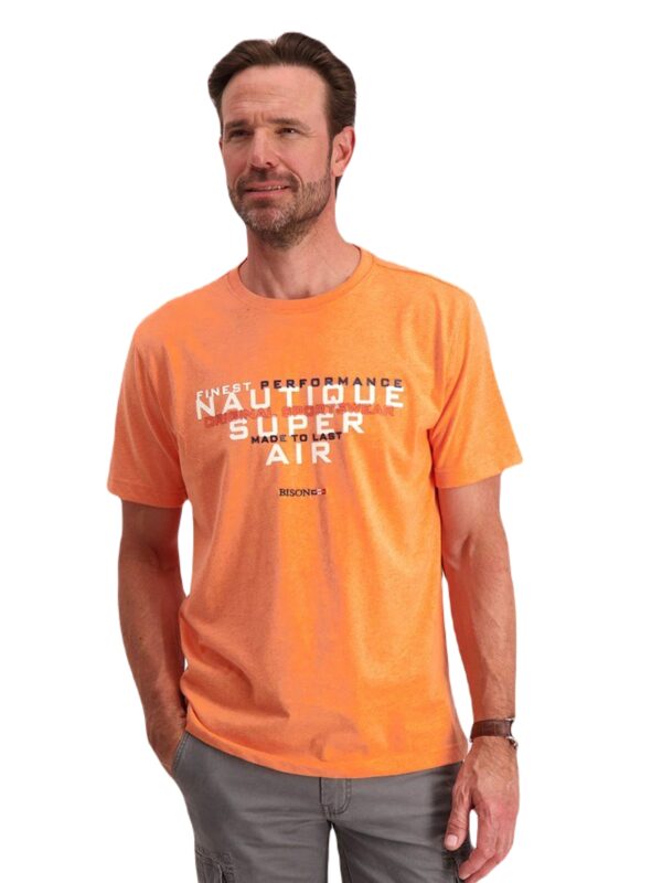 Bison T-Shirt 80-400068 Orange