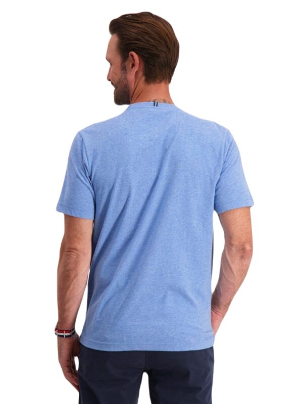 Bison T-Shirt 80-400068 Sky Blue Melange