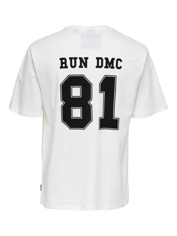 Only & Sons Fred Run DMC T-Shirt Hvid