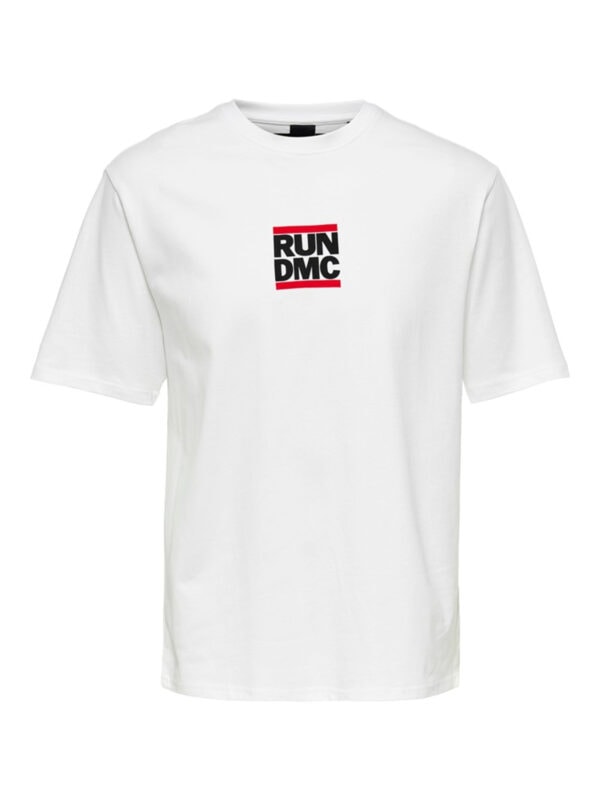 Only & Sons Fred Run DMC T-Shirt Hvid
