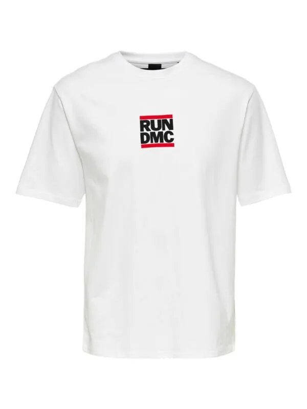 Only & Sons Fred Run DMC T-Shirt Hvid