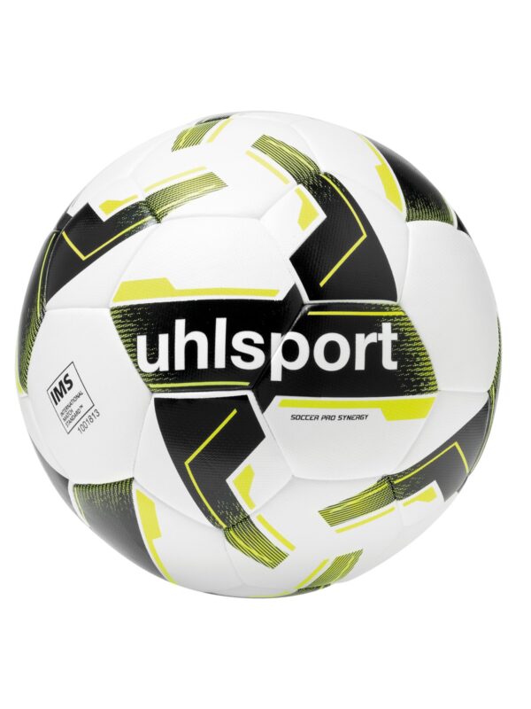 Uhlsport Pro Synergy Fodbold Sort & Gul