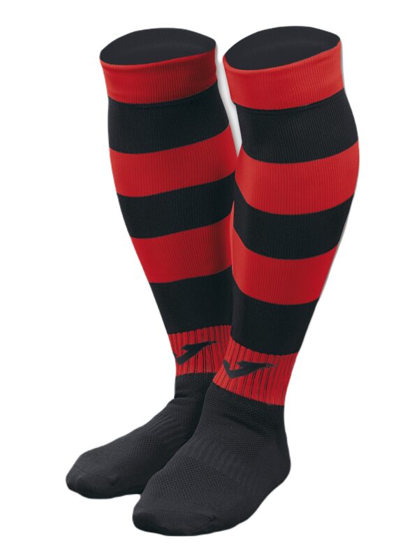 Joma Football Socks Zebra II Black-Red