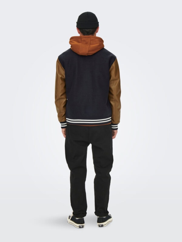Only & Sons ONSJAY VARSITY JACKET OTW Dark Navy