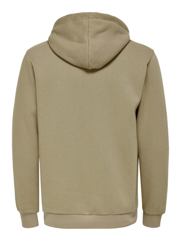 Only & Sons Onsceres Hoodie Sweat Noos Chinchilla