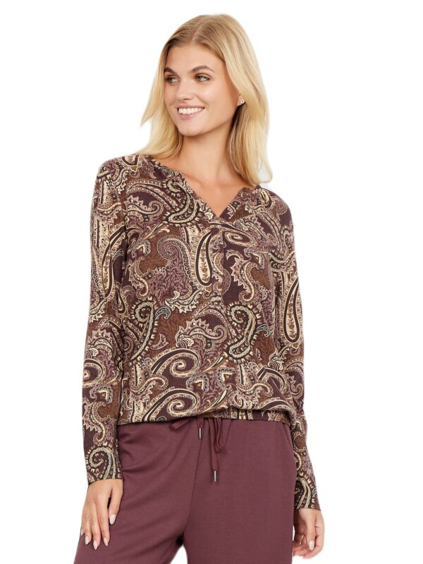 Soyaconcept SC-FELICITY AOP 394 Bluse Wine Red
