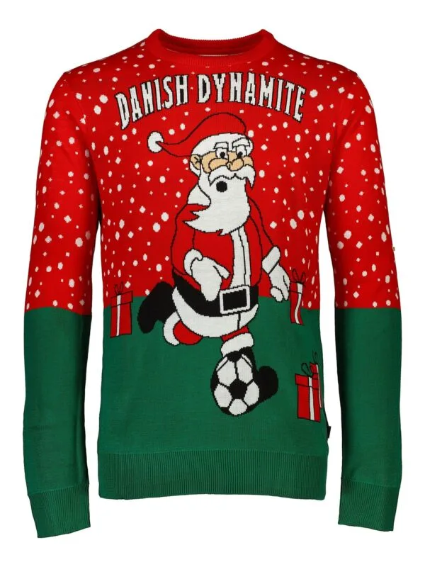Lindbergh White Christmas Sweater 30-804021 Red