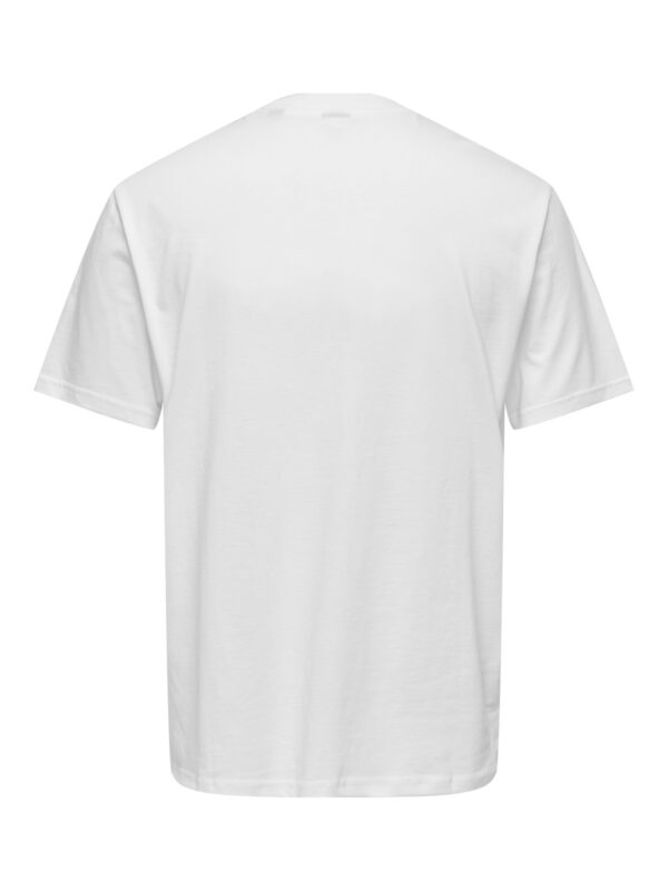 Only & Sons Hector Photoprint T-shirt Bright White